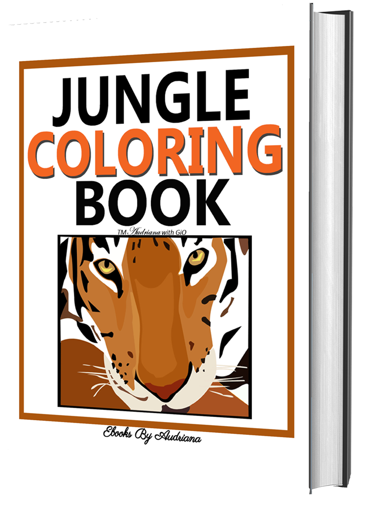 Jungle Coloring Book For Adults