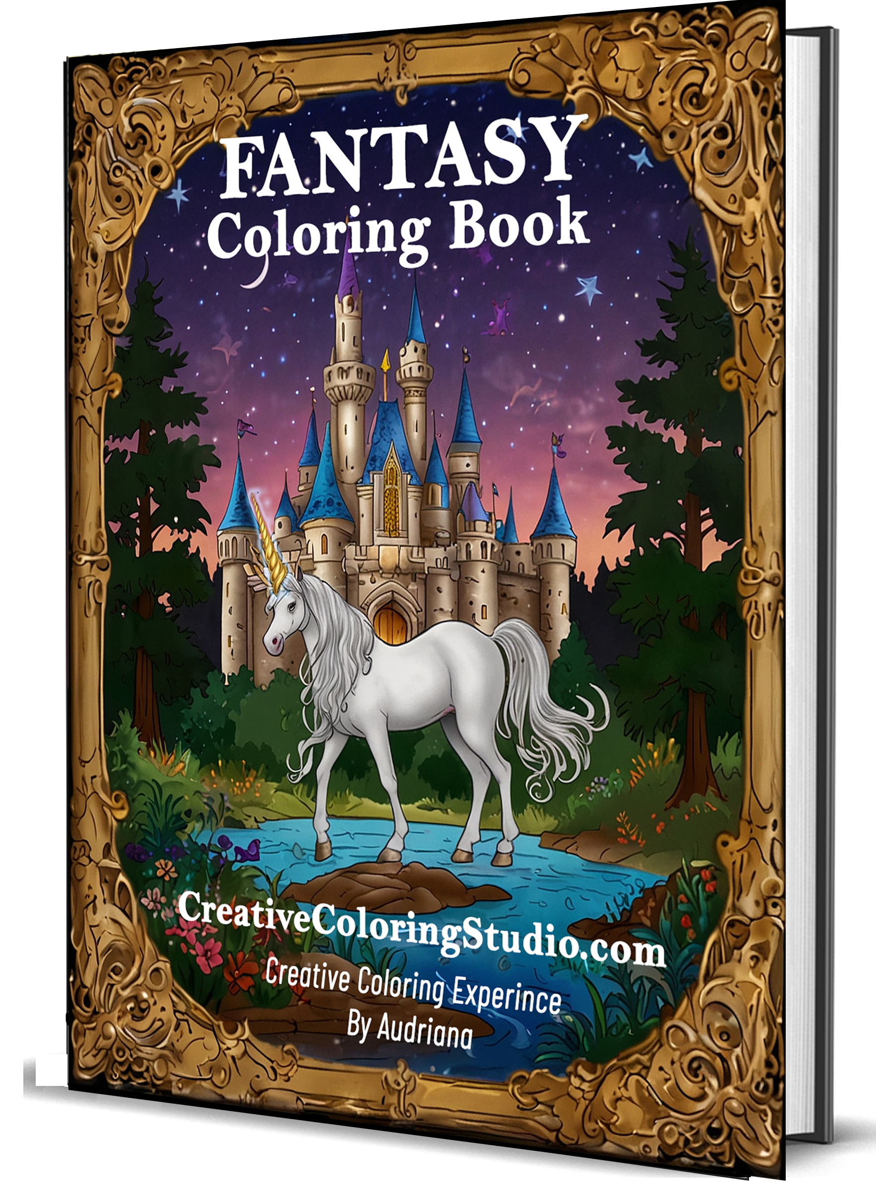 Fantasy Coloring Book for Adults